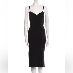 T by Alexander Wang Bustier Midi Dress